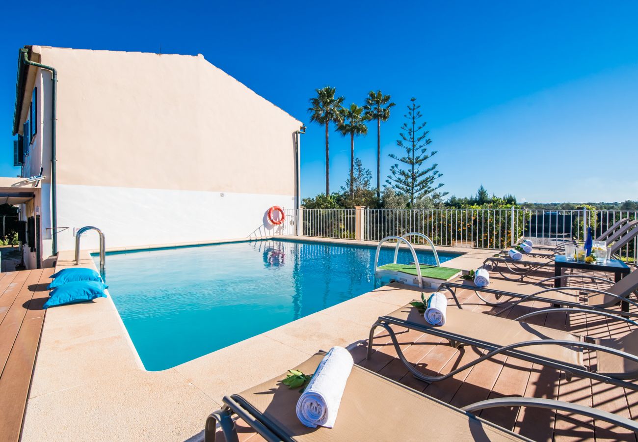 Finca in Inca - Ländliche Finca Can Rafelino mit Pool auf Mallorca
