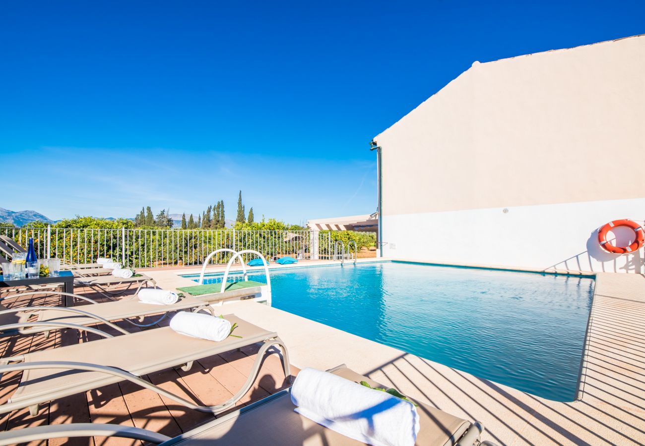 Finca in Inca - Ländliche Finca Can Rafelino mit Pool auf Mallorca