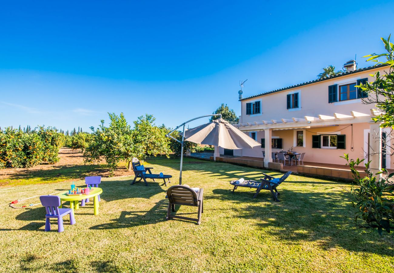 Finca in Inca - Ländliche Finca Can Rafelino mit Pool auf Mallorca