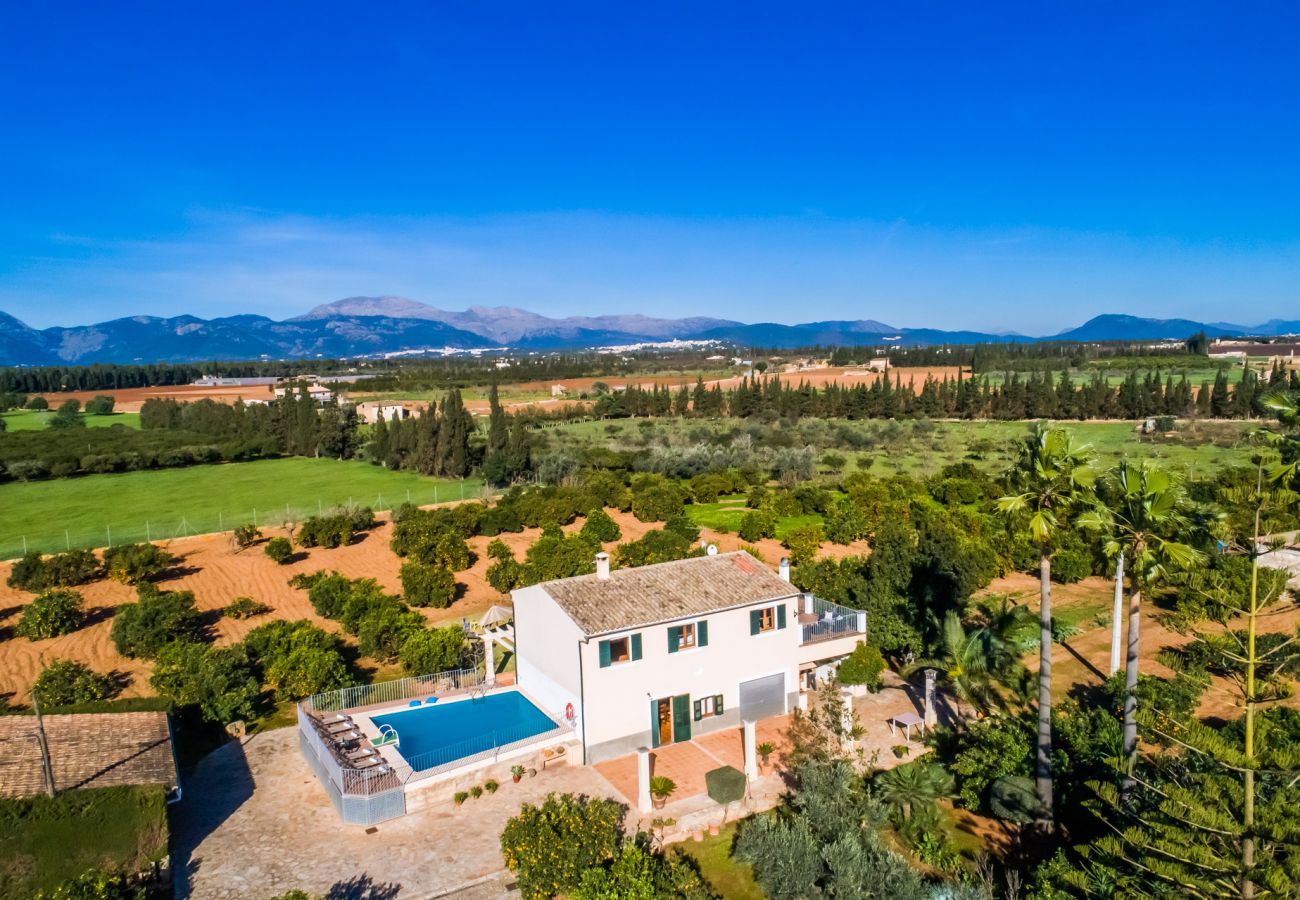 Finca in Inca - Ländliche Finca Can Rafelino mit Pool auf Mallorca