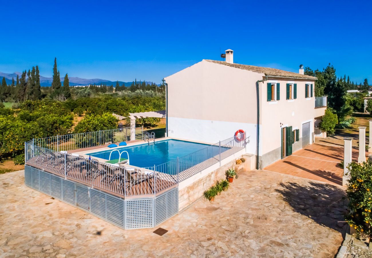 Finca in Inca - Ländliche Finca Can Rafelino mit Pool auf Mallorca