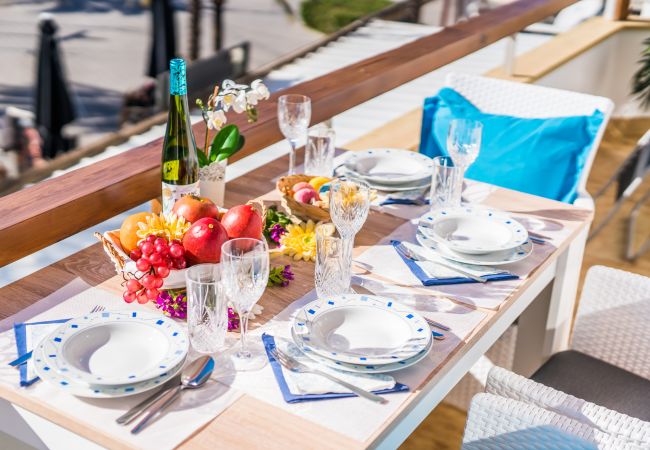 Ferienwohnung in Alcúdia - Wohnung Butterfly direkt am Meer in Alcudia Ferienwohnung in Alcúdia - Wohnung Butterfly direkt am Meer in Alcudia