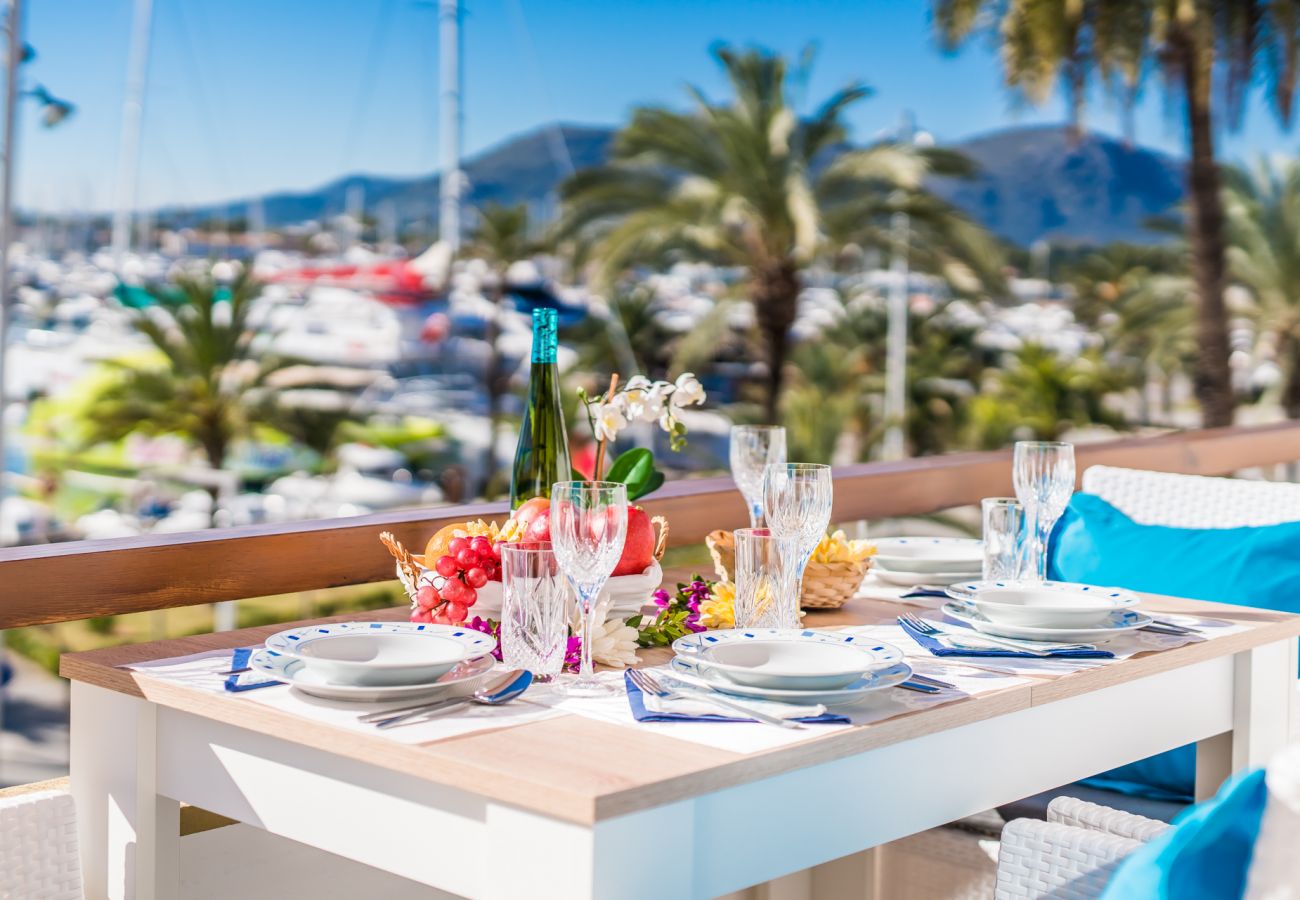 Ferienwohnung in Alcudia - Wohnung Butterfly direkt am Meer in Alcudia