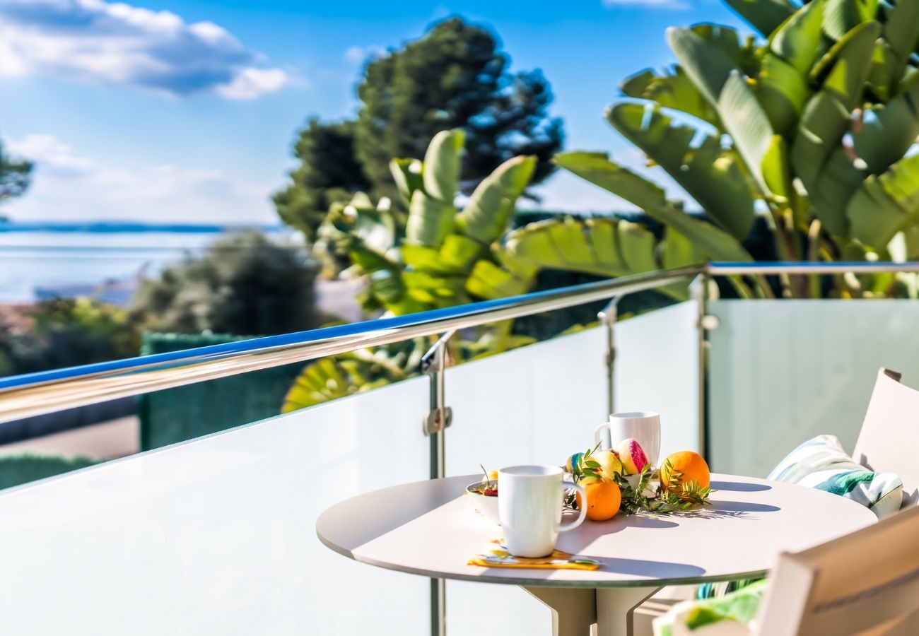 Ferienhaus in Puerto de Alcudia - Luxuriöses Haus Villa Alcanada 1 Meerblick 