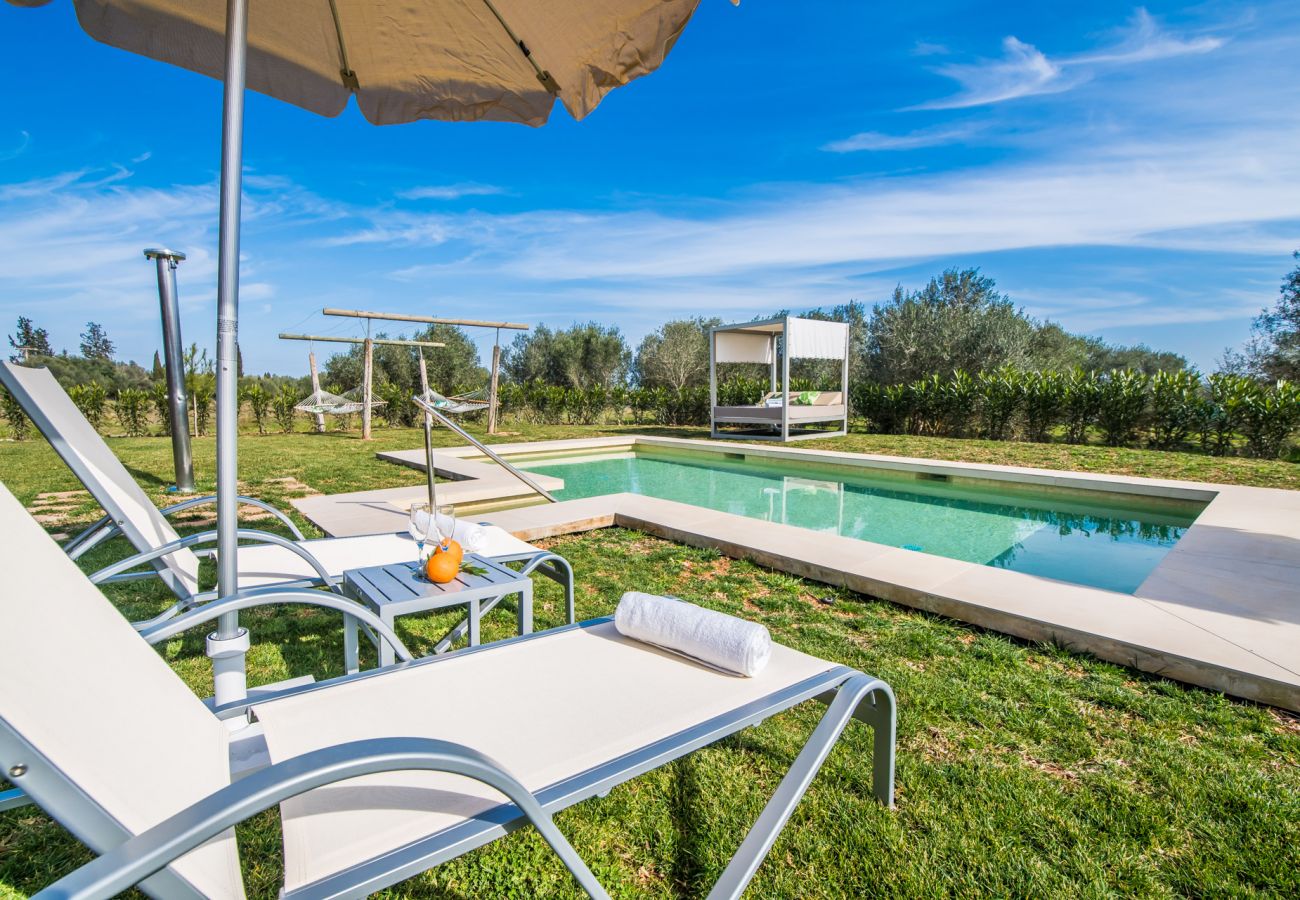 Finca in Sa Pobla - Hochwertige Finca mit Pool Son Vivot in Mallorca