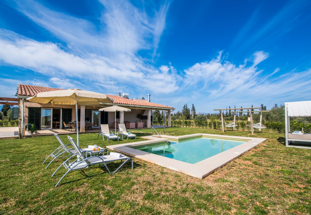 Finca in Sa Pobla - Finca mit Pool und Qualität Son vivot umgeben von Natur in Mallorca