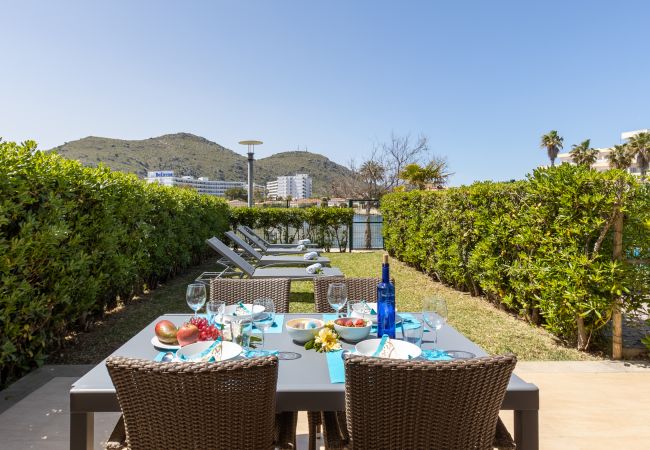 Ferienhaus in Alcudia - Haus Blick See in der Nähe von Alcudia Strand