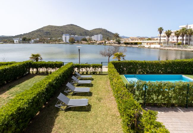 Spektakuläres Haus in Playa de Alcudia mit Garten