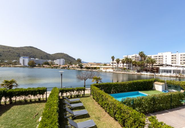 Ferienhaus in Alcudia - Haus Blick See in der Nähe von Alcudia Strand