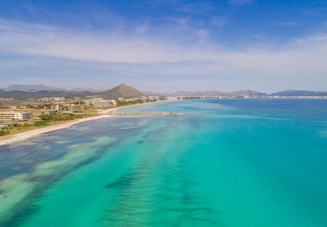 Ferienhaus in Alcudia - Haus Blick See in der Nähe von Alcudia Strand