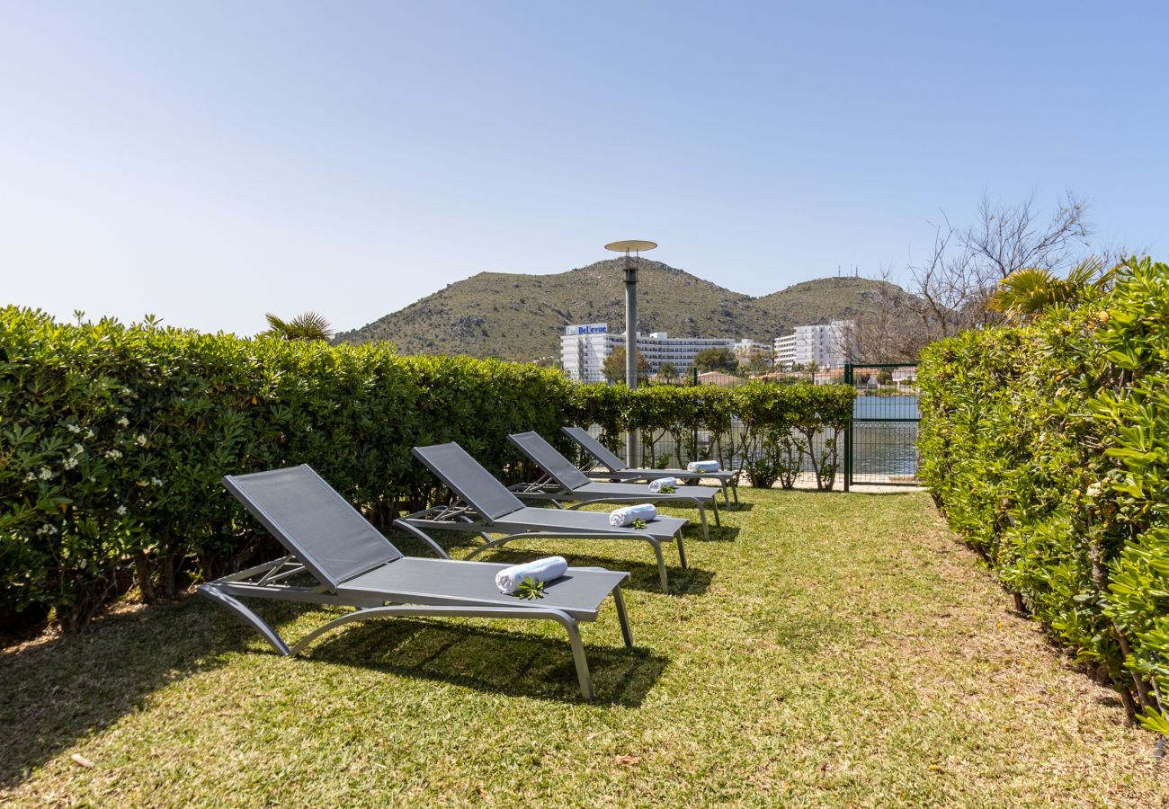 Ferienhaus in Alcudia - Haus Blick See in der Nähe von Alcudia Strand