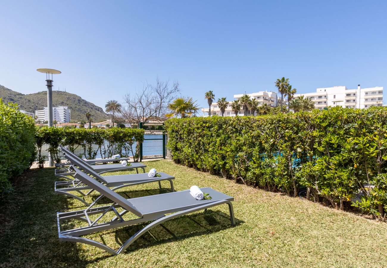 Ferienhaus in Alcudia - Haus Blick See in der Nähe von Alcudia Strand