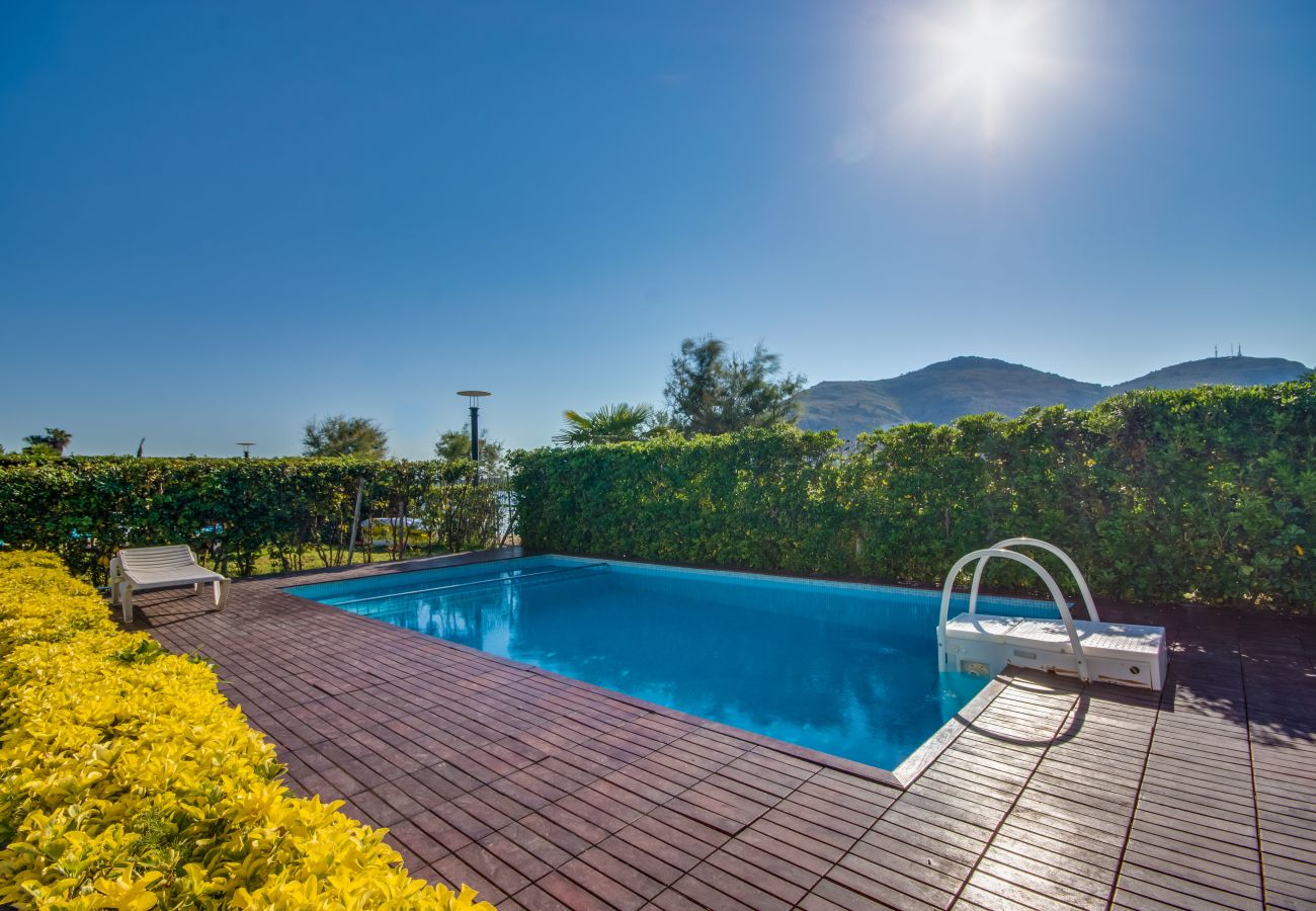 Ferienhaus in Alcudia - Haus Blick See in der Nähe von Alcudia Strand