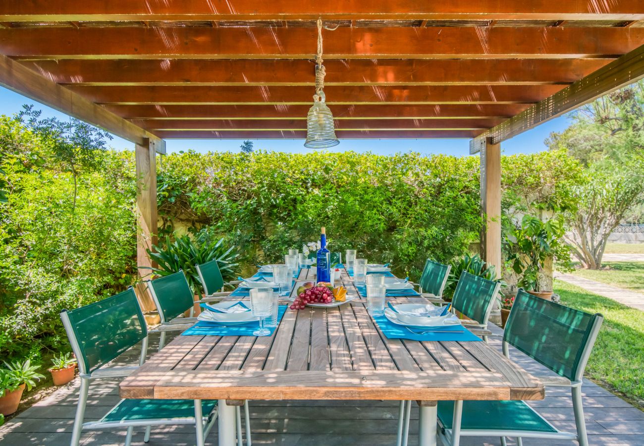 Ferienhaus in Alcudia - Villa Encantada Pool natürliche Umgebung strandnah
