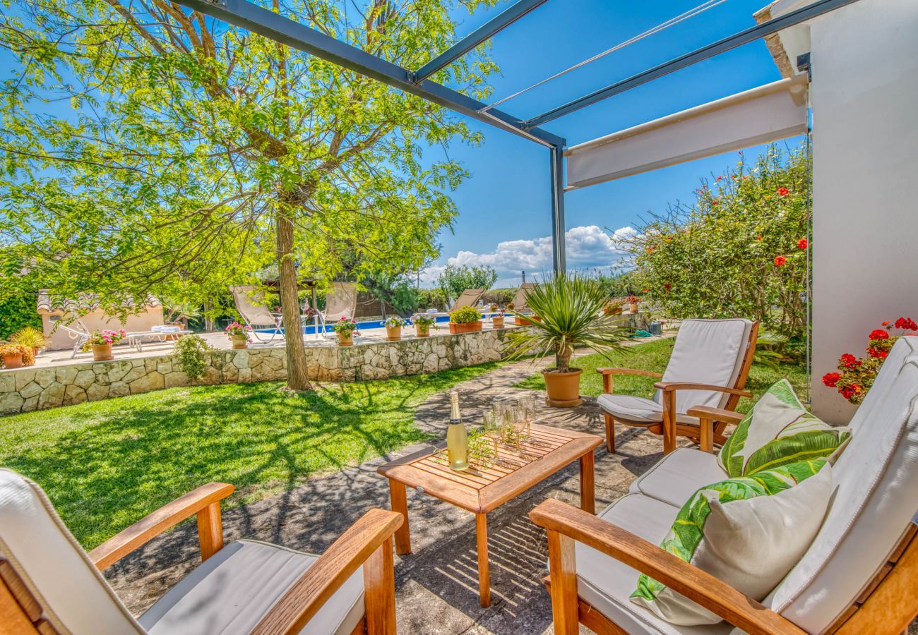 Ferienhaus in Alcudia - Villa Encantada Pool natürliche Umgebung strandnah