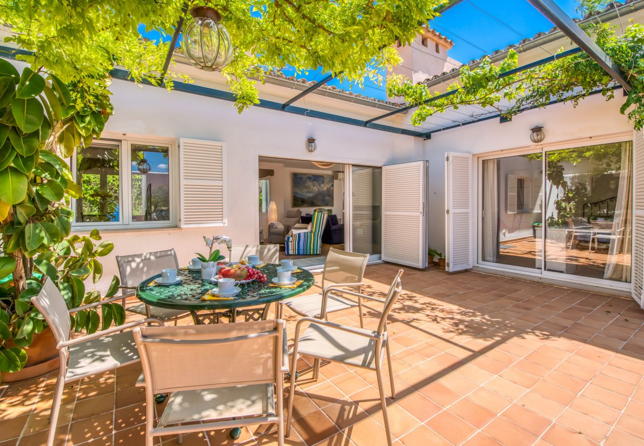Ferienhaus in Alcudia - Villa Encantada Pool natürliche Umgebung strandnah