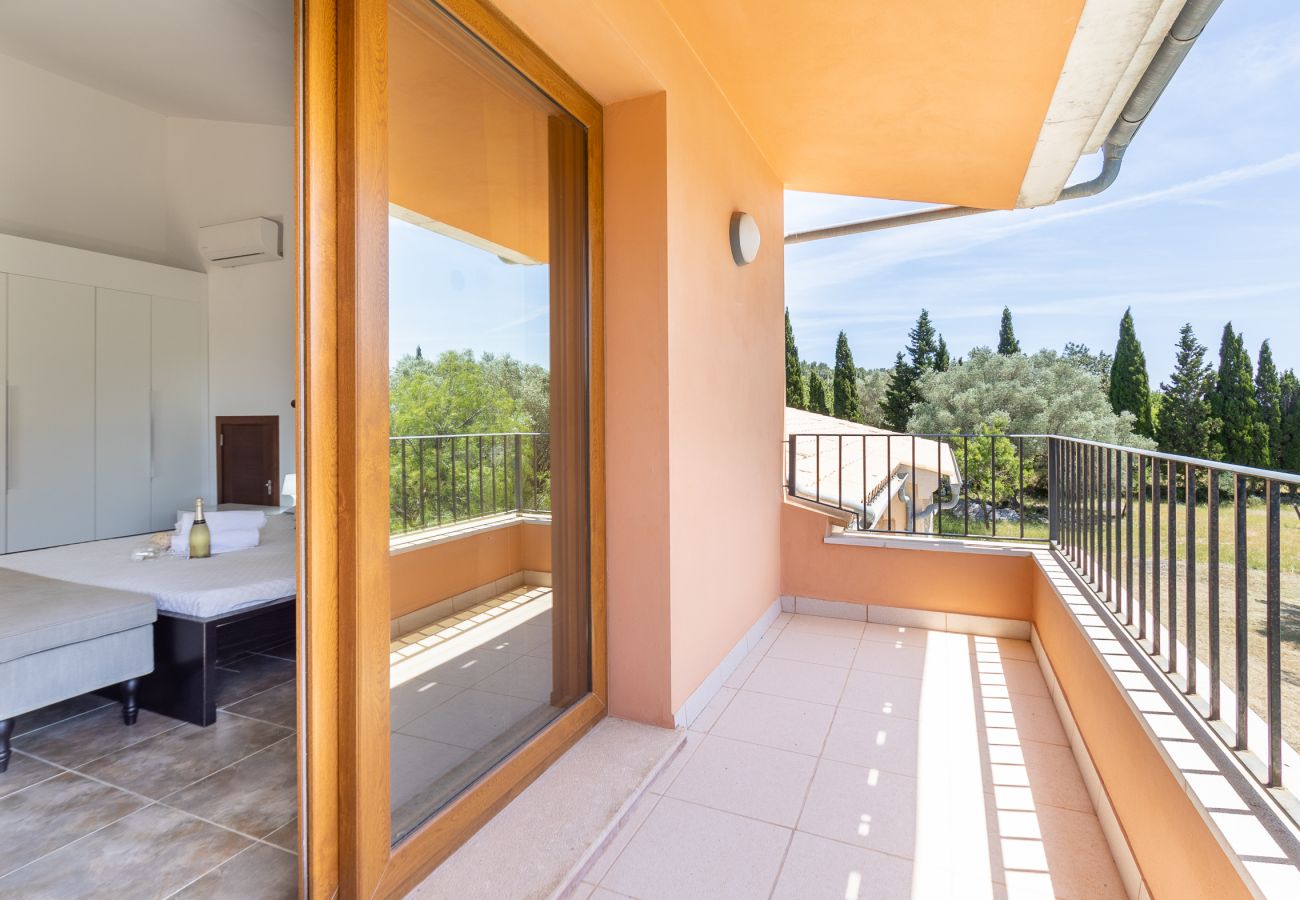 Finca in Alcudia - Finca in Alcudia Son Fe mit Pool und Bergblick