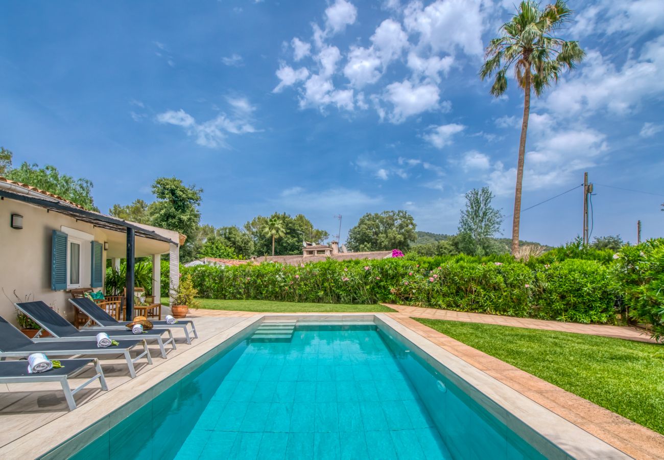 Ferienhaus in Crestatx - Modernes Haus mit Pool Can Faustino auf Mallorca