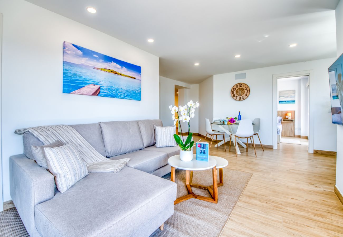 Ferienwohnung in Alcudia - Blue Sky Wohnung mit Meerblick in Puerto Alcudia