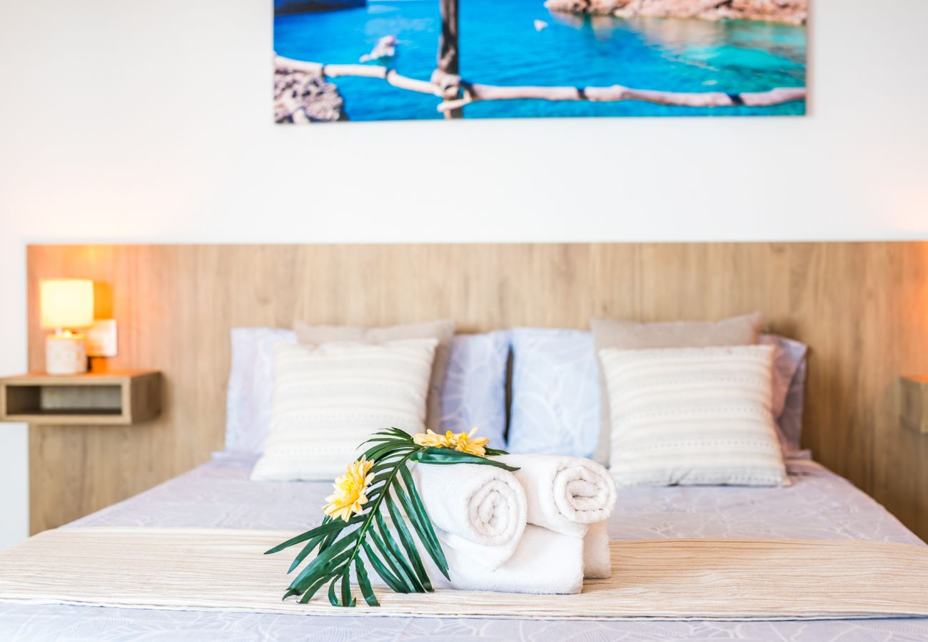 Ferienwohnung in Alcudia - Blue Sky Wohnung mit Meerblick in Puerto Alcudia