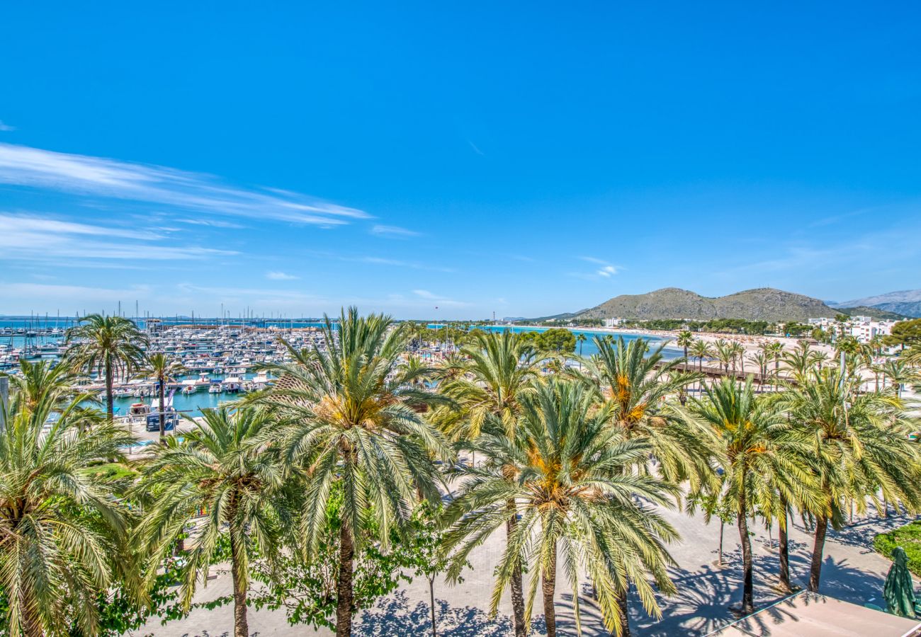 Ferienwohnung in Alcudia - Blue Sky Wohnung mit Meerblick in Puerto Alcudia