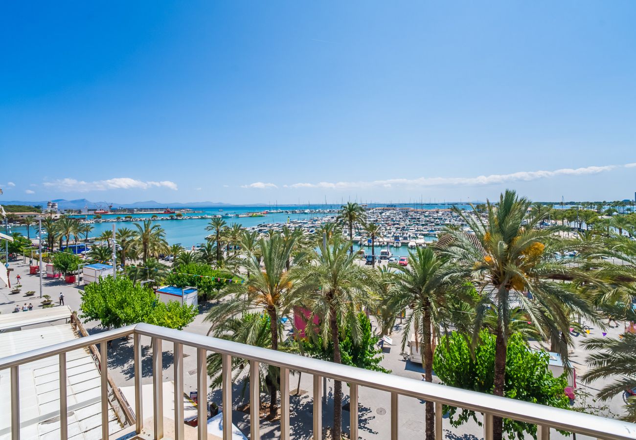 Ferienwohnung in Alcudia - Blue Sky Wohnung mit Meerblick in Puerto Alcudia