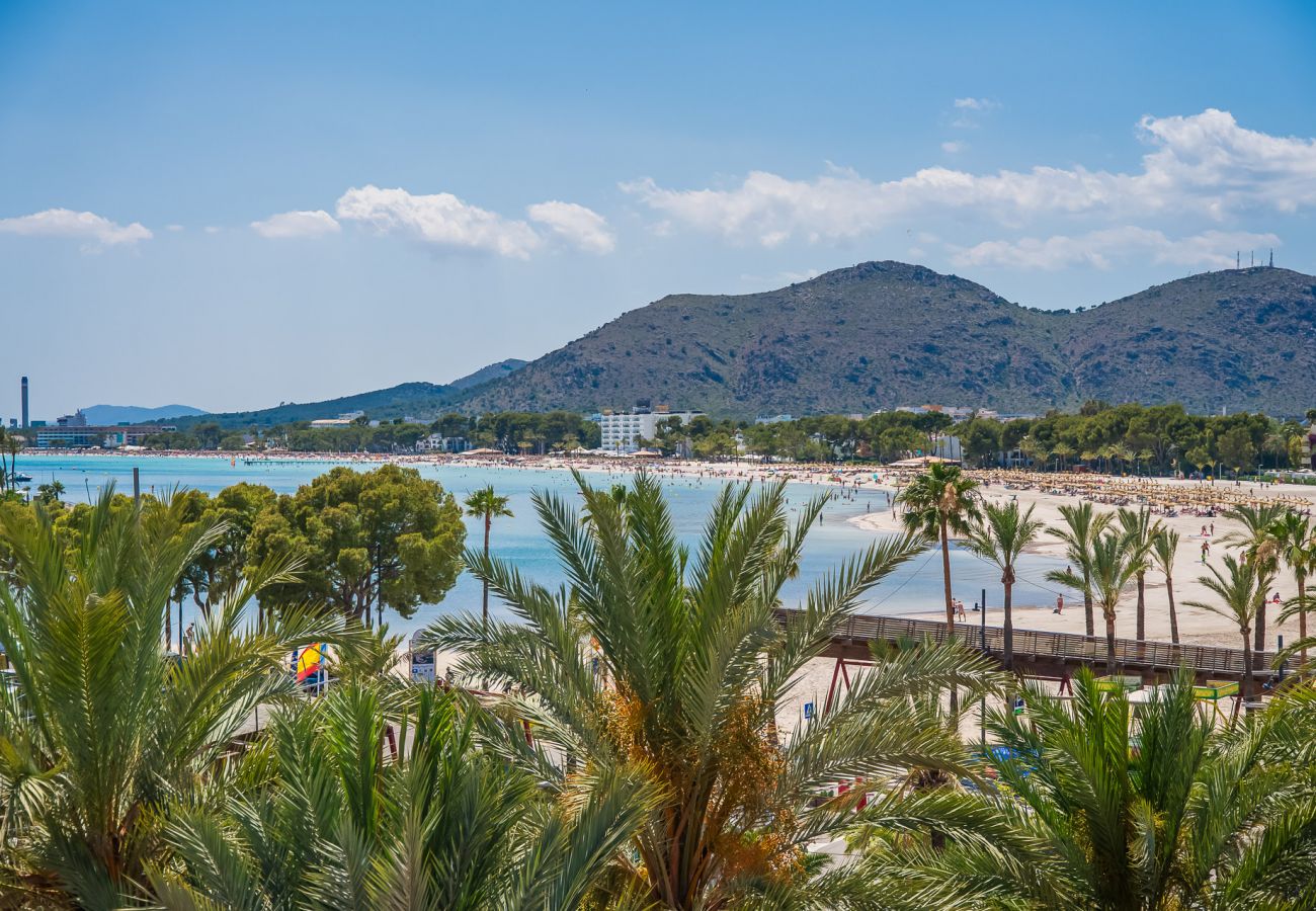 Ferienwohnung in Alcudia - Blue Sky Wohnung mit Meerblick in Puerto Alcudia