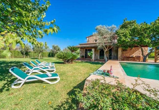  in Binissalem - ☼Mallorquinische Umgebung und Kultur mit privatem Schwimmbad.