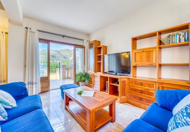 Ferienhaus in Alcudia - Haus in der Nähe vom Strand Nenufars mit Bergblick