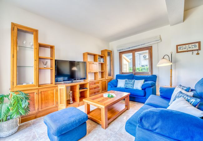 Ferienhaus in Alcudia - Haus in der Nähe vom Strand Nenufars mit Bergblick