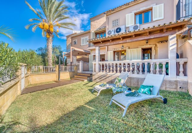 Gemütliches Haus mit Garten in Strand von Alcudia