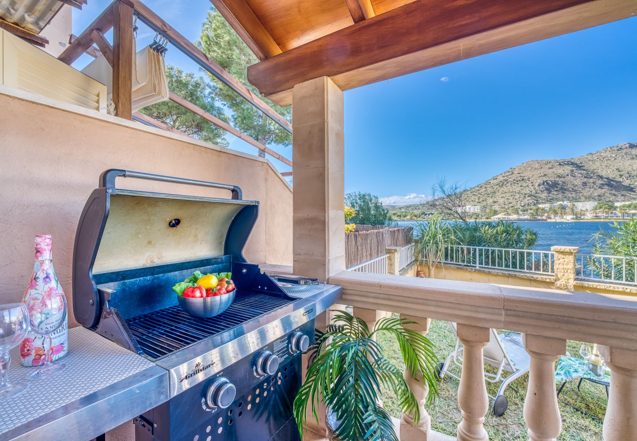 Ferienhaus in Alcudia - Haus in der Nähe vom Strand Nenufars mit Bergblick