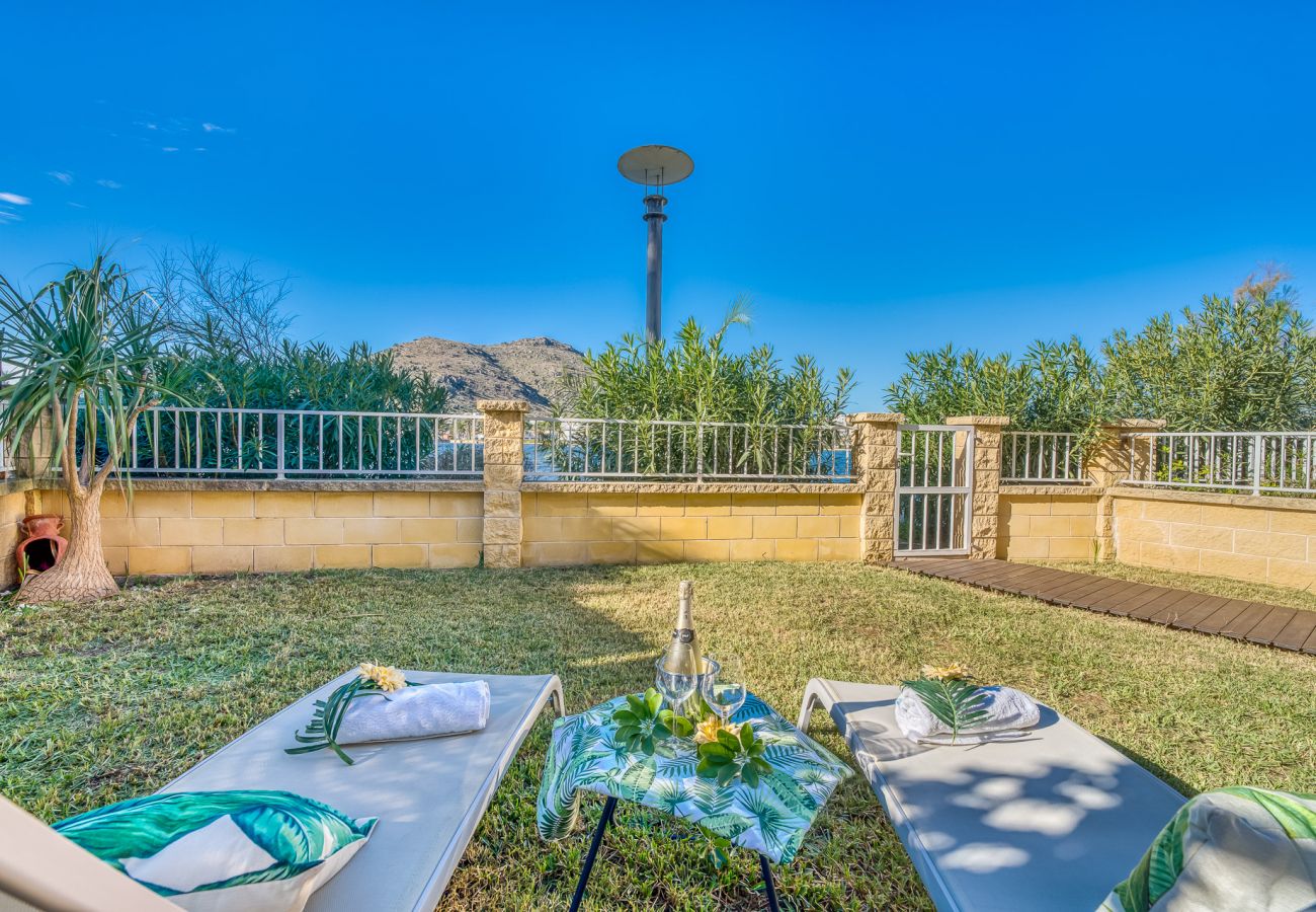 Ferienhaus in Alcudia - Haus in der Nähe vom Strand Nenufars mit Bergblick