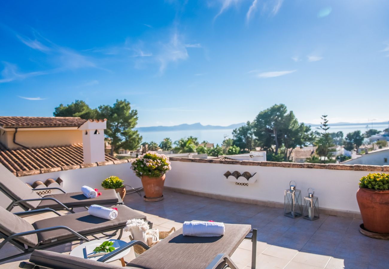 Ferienhaus in Puerto de Alcudia - Haus mit Meerblick Casa Osborne in Alcudia