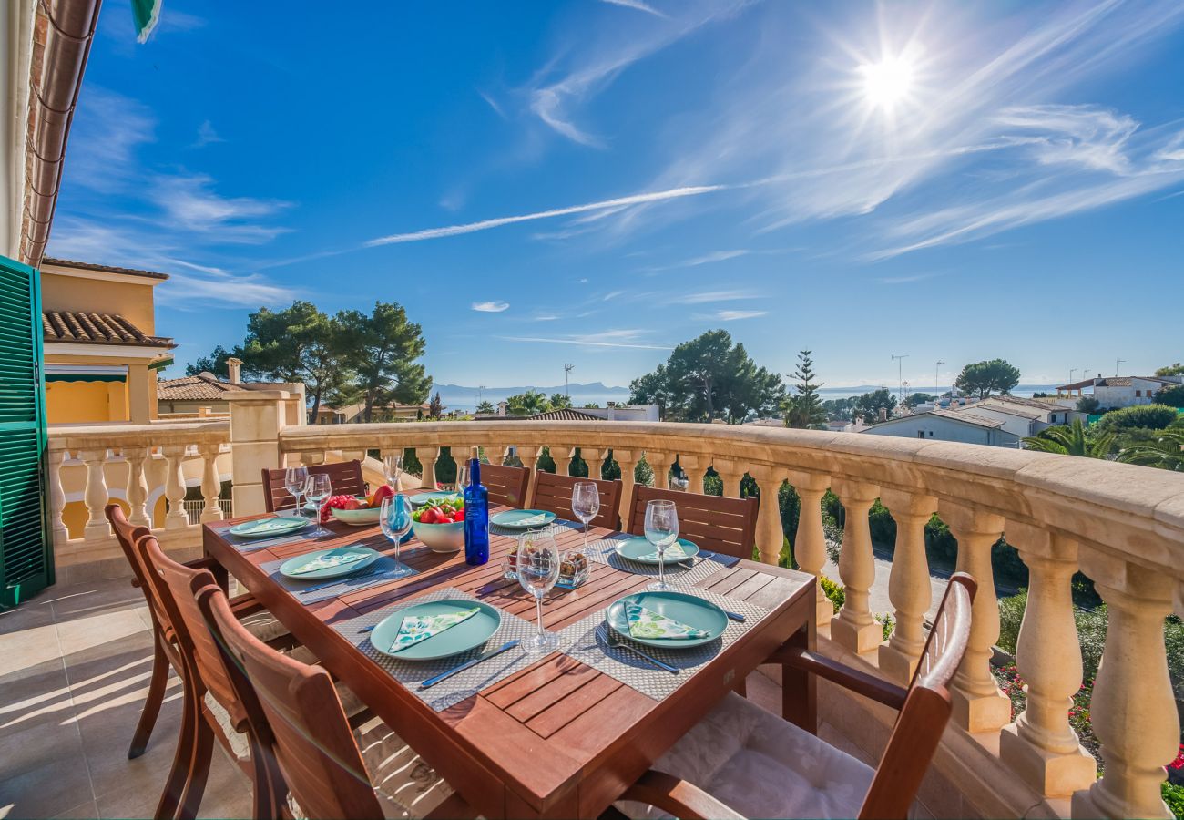 Ferienhaus in Puerto de Alcudia - Haus mit Meerblick Casa Osborne in Alcudia