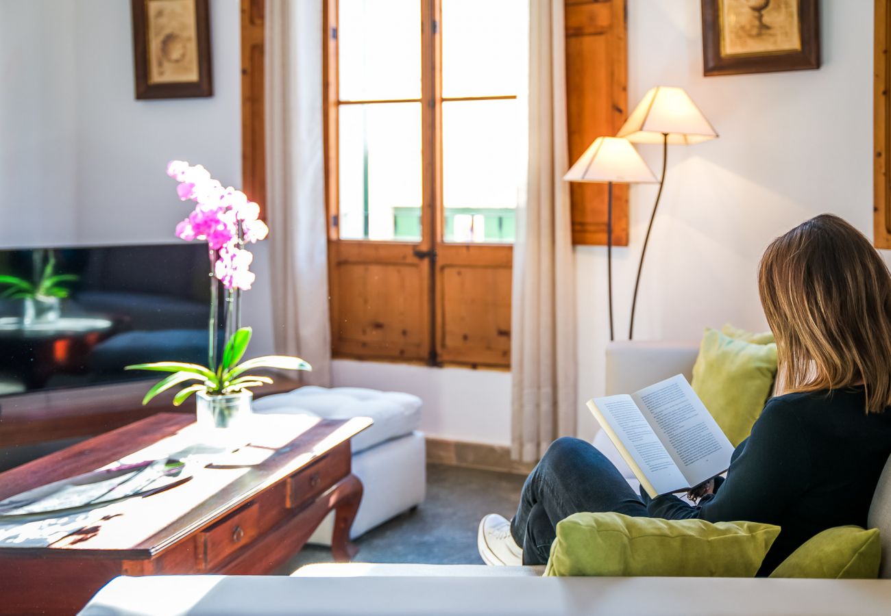 Ferienhaus in Buger - Ländliches Haus Ca Sa Tati auf Mallorca
