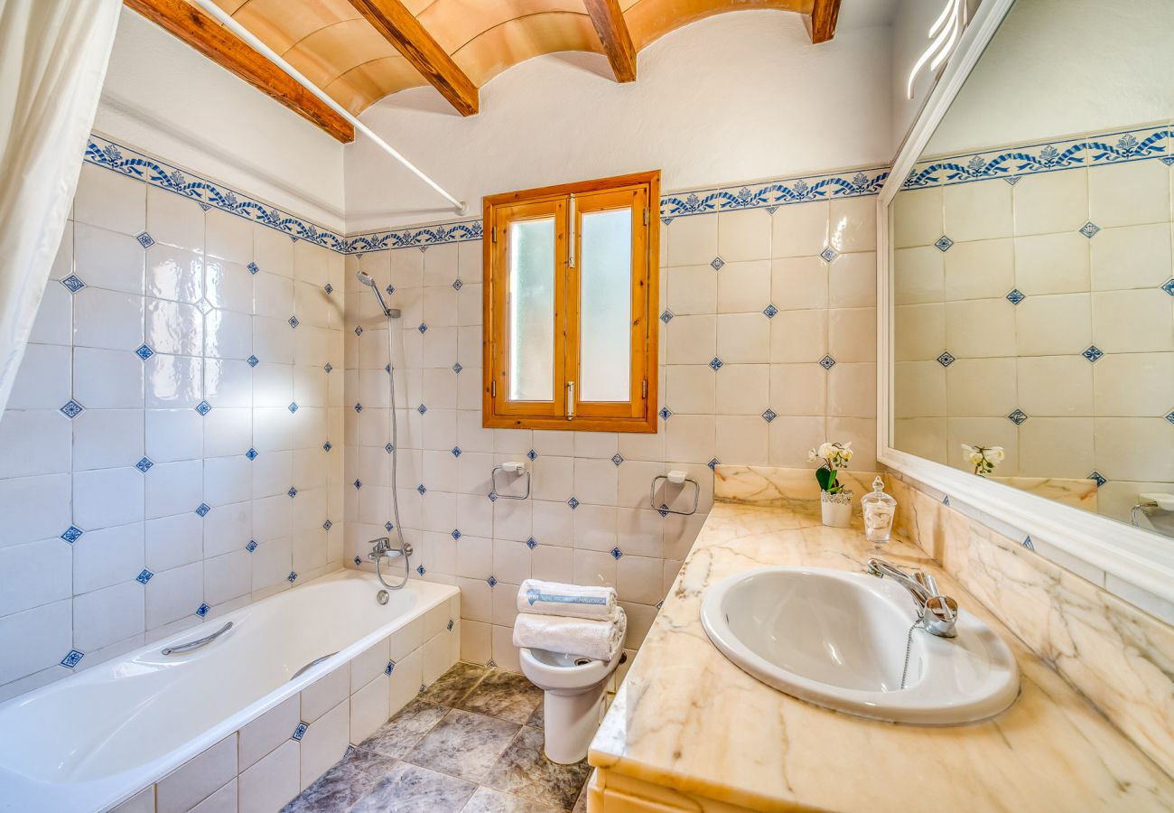 Ferienhaus in Buger - Ländliches Haus Ca Sa Tati auf Mallorca