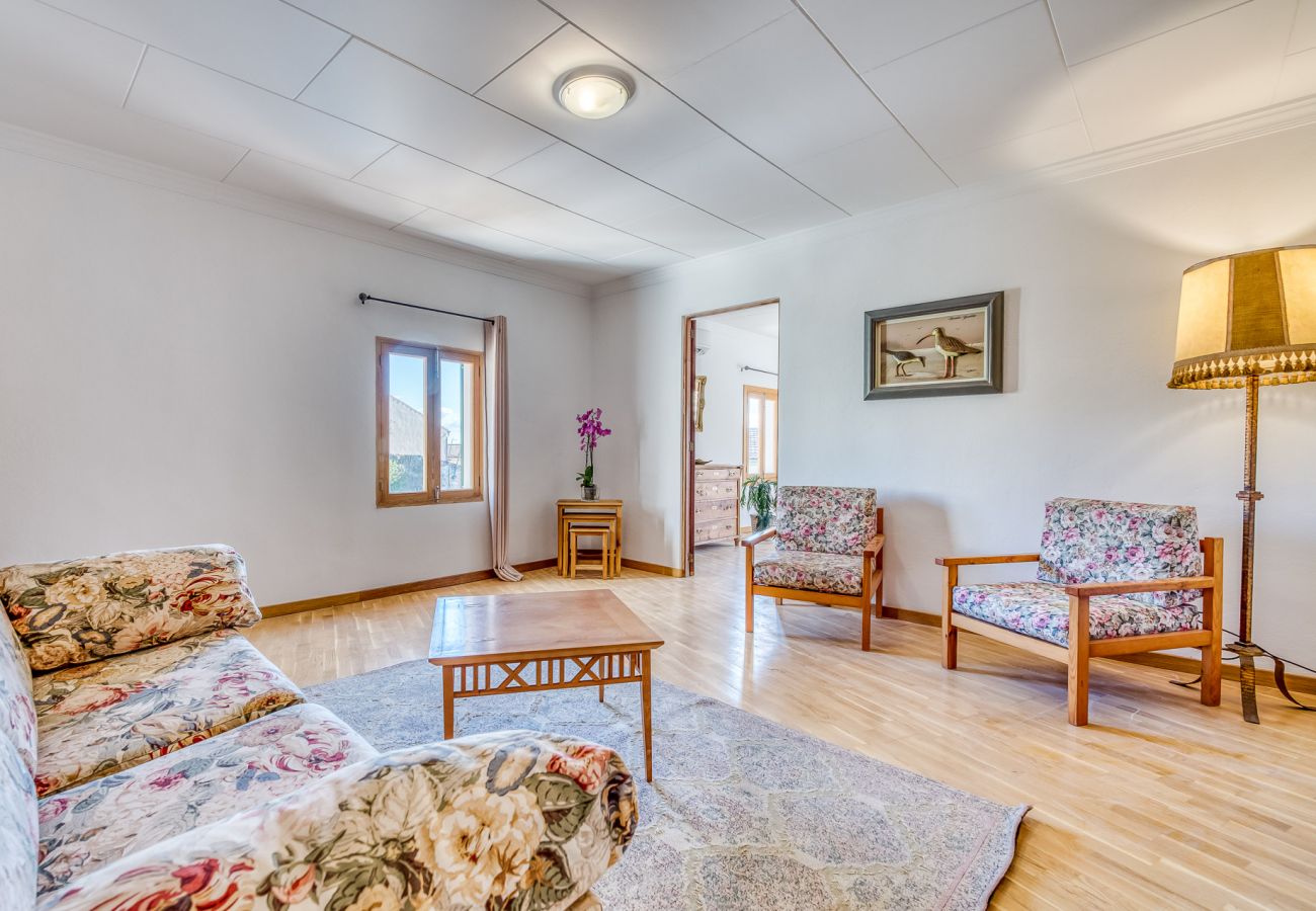 Ferienhaus in Buger - Ländliches Haus Ca Sa Tati auf Mallorca
