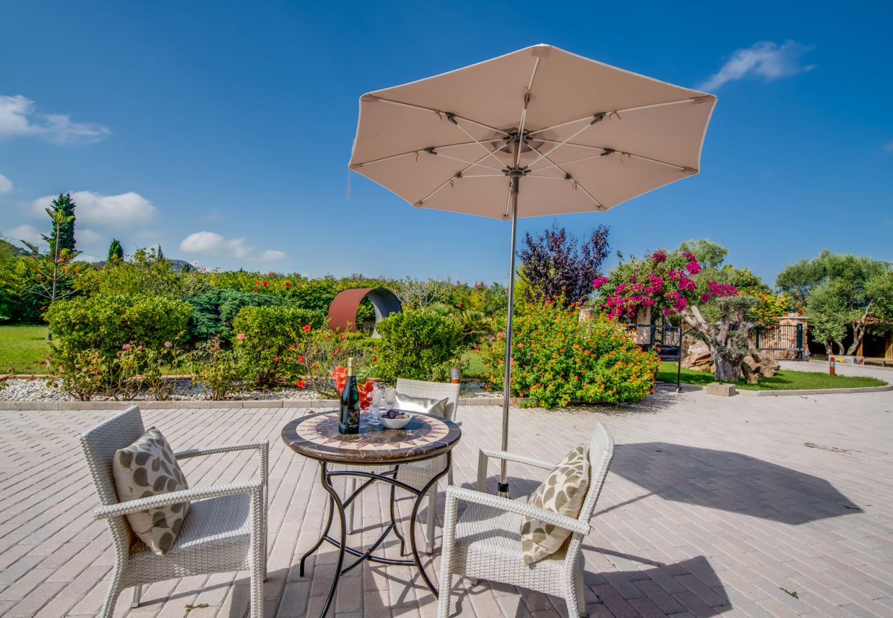 Finca in Alcudia - Ländliche Finca Alcudia Ca Na Siona 6 Pax mit Pool