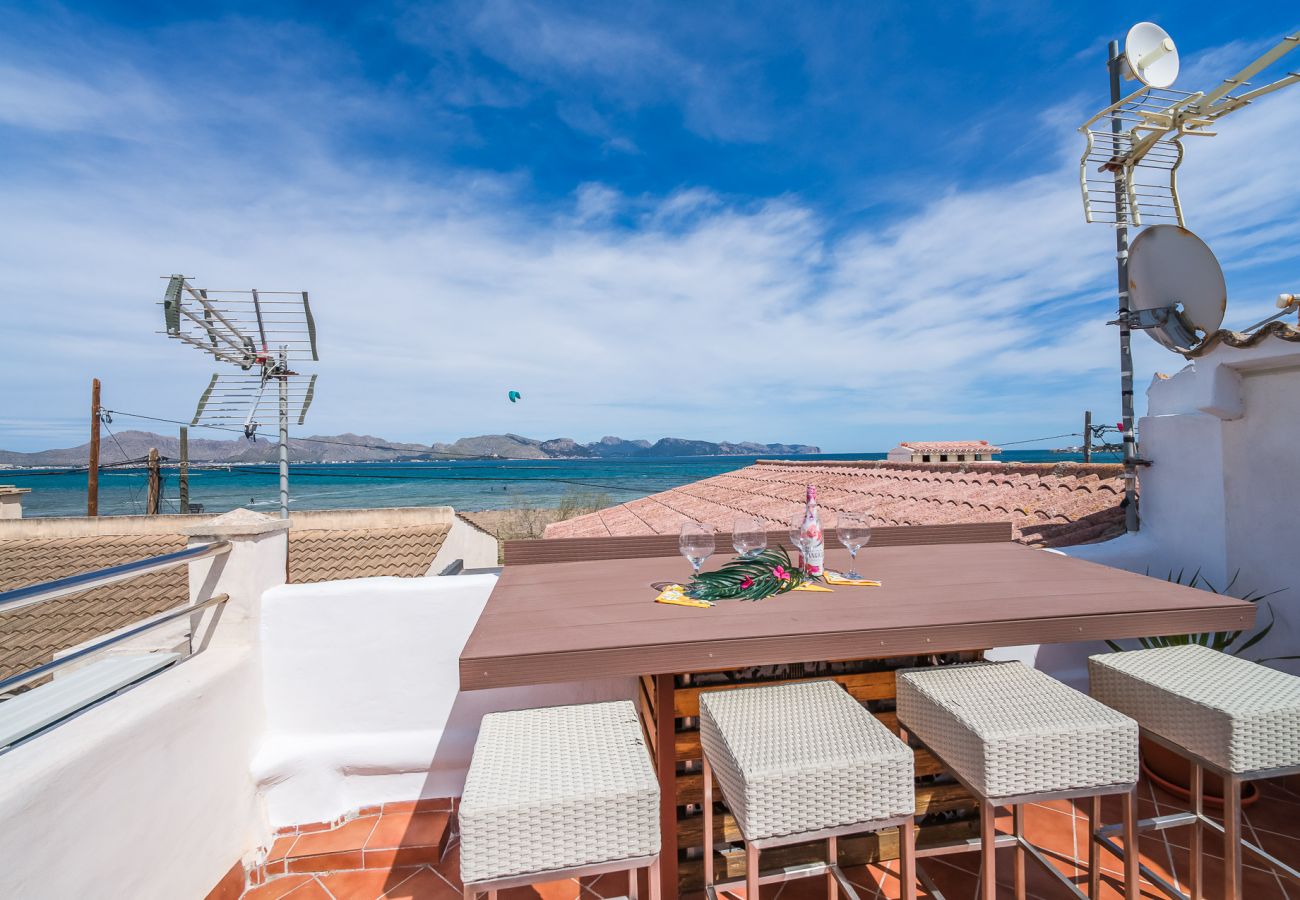 Ferienhaus in Alcudia - Haus mit Meerblick Casa Sa Marina in Alcudia