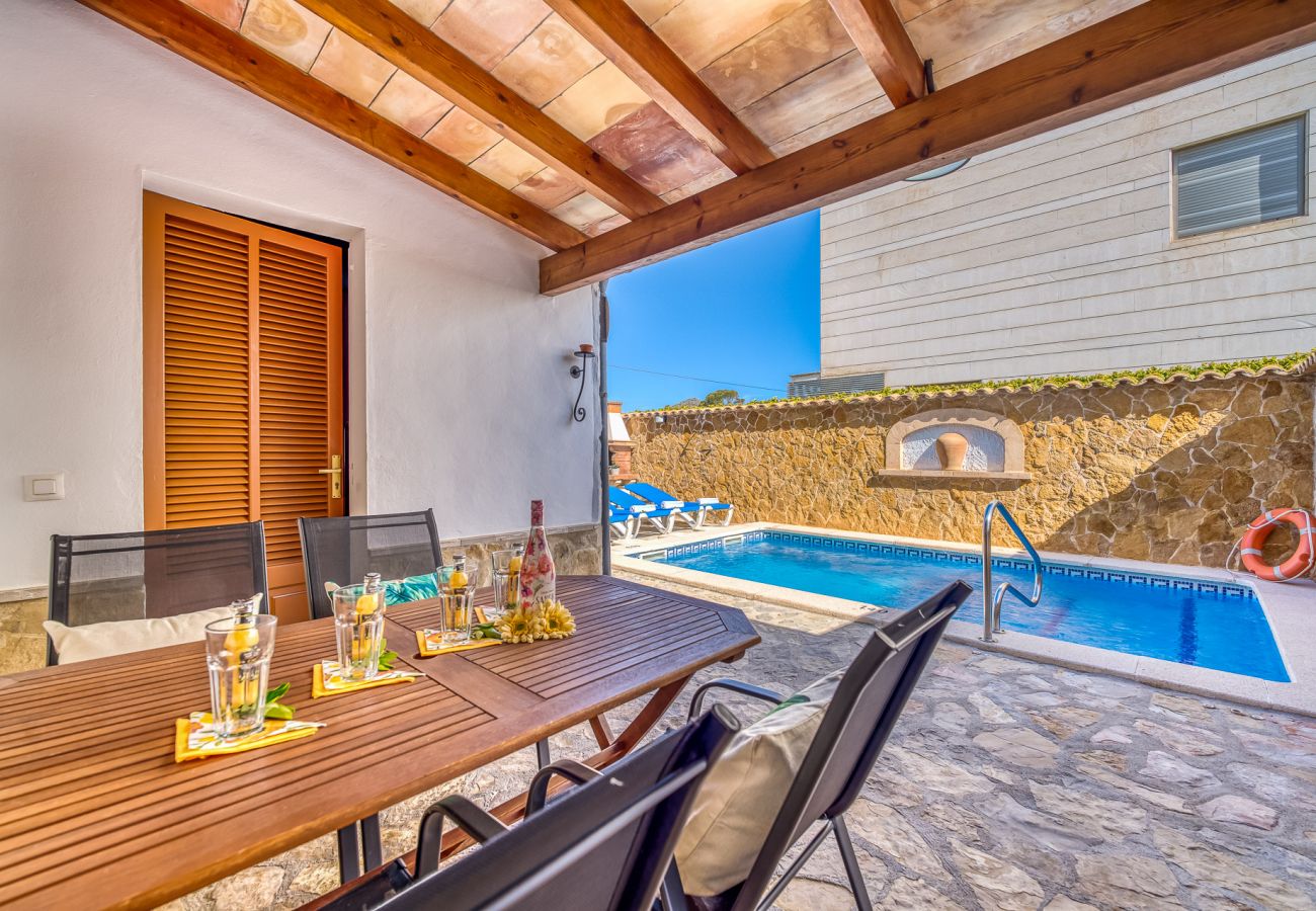 Ferienhaus in Puerto Pollensa - Haus Puerto Pollensa Villa Pintor Pool strandnah