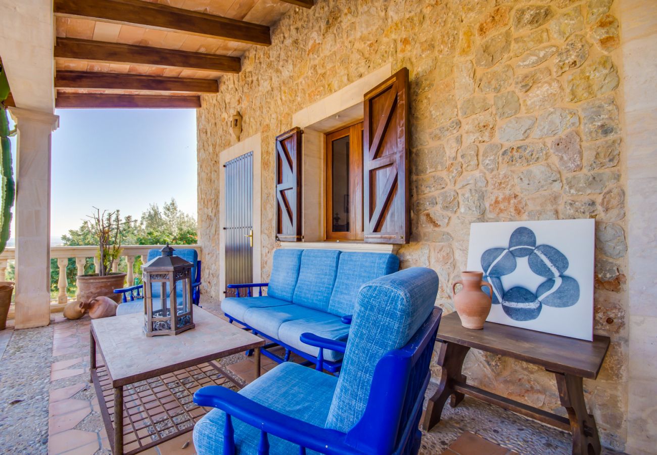 Finca in Inca - Ländliche Villa auf Mallorca Es Putxet mit Schwimmbad 