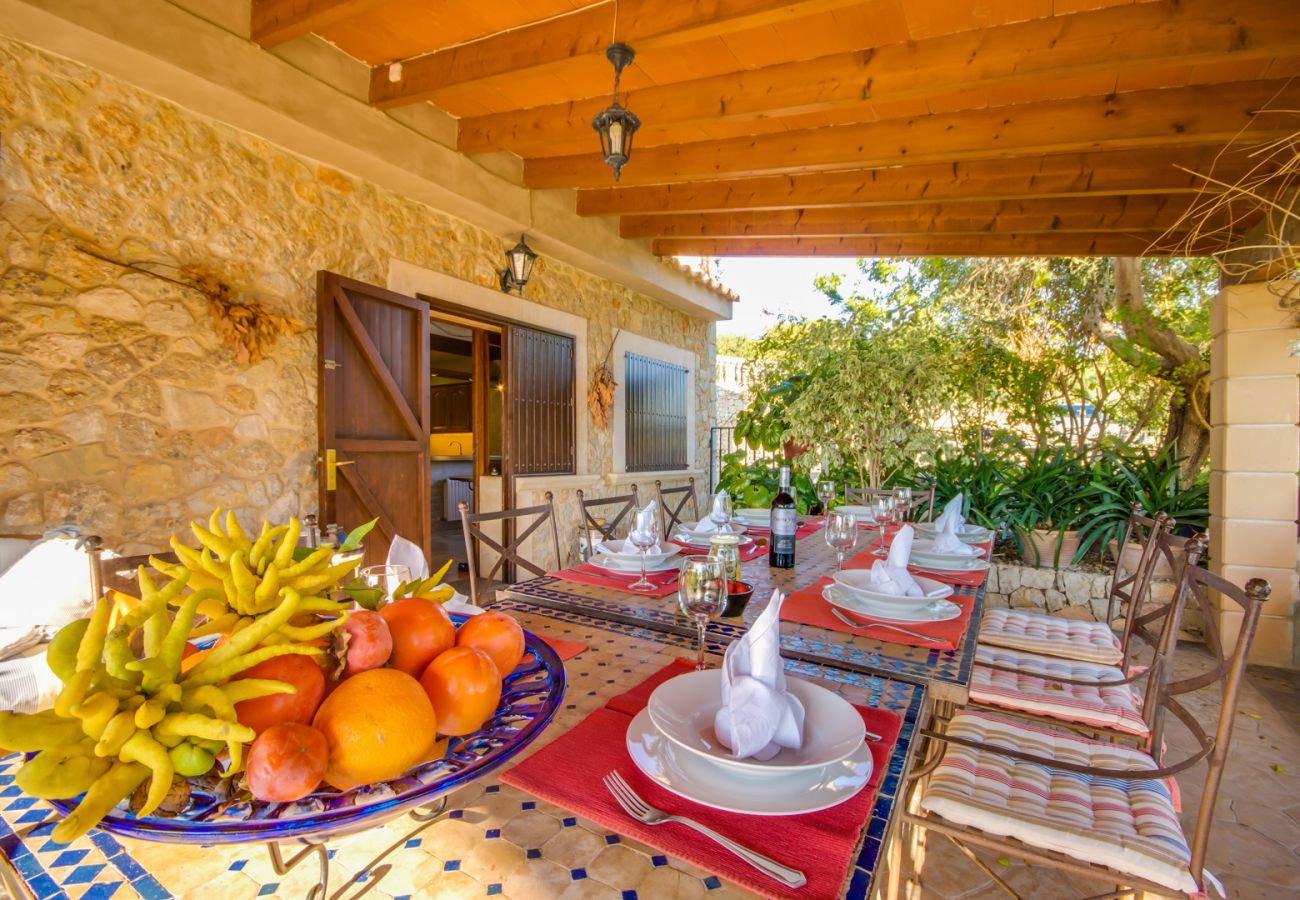 Finca in Inca - Ländliche Villa auf Mallorca Es Putxet mit Schwimmbad 
