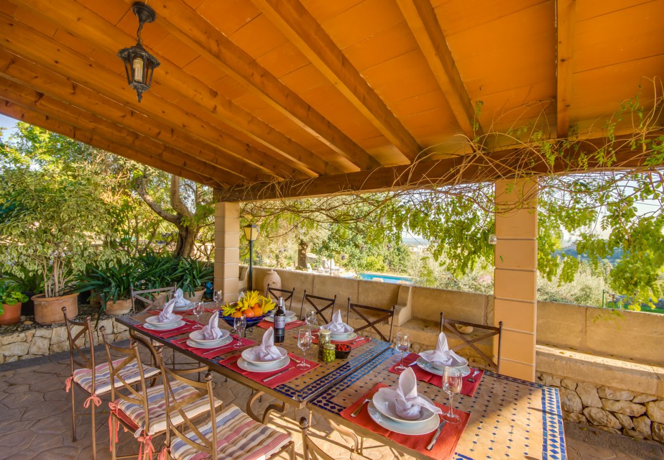 Finca in Inca - Ländliche Villa auf Mallorca Es Putxet mit Schwimmbad 
