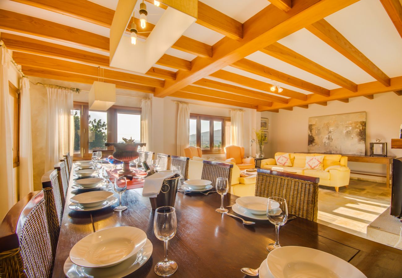 Finca in Inca - Ländliche Villa auf Mallorca Es Putxet mit Schwimmbad 