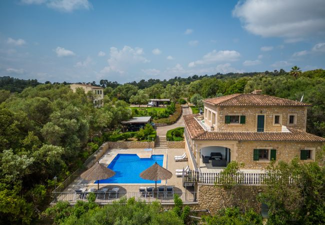 Finca in Petra - Ferienhäuser mit Privatpool und schöne ausblicke auf Mallorca Finca in Petra - Ferienhäuser mit Privatpool und schöne ausblicke auf Mallorca