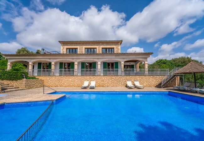 Finca in Petra - Ferienhäuser mit Privatpool und schöne ausblicke auf Mallorca