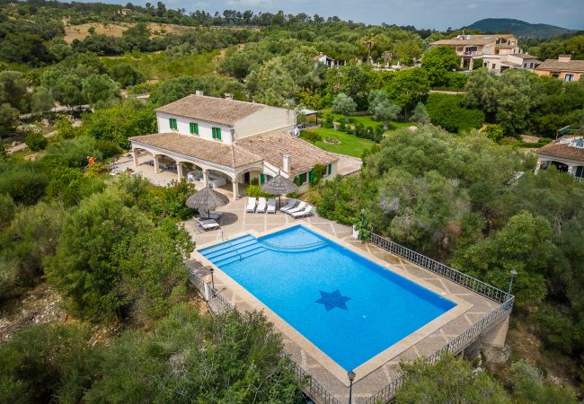 Finca in Petra - Finca Son Perxa auf Mallorca mit Pool und Grillplatz