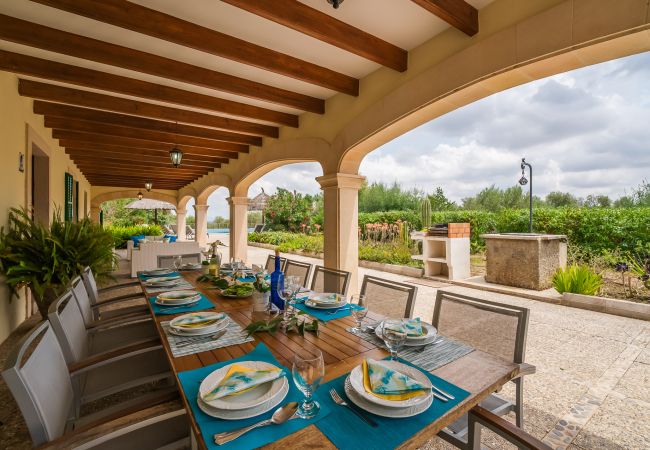 Finca in Petra - Finca Son Perxa auf Mallorca mit Pool und Grillplatz Finca in Petra - Finca Son Perxa auf Mallorca mit Pool und Grillplatz