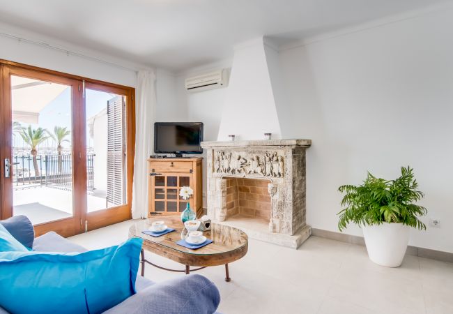 Ferienwohnung in Puerto de Alcudia - Wohnung Hafen Alcudia Mary mit Meerblick  Ferienwohnung in Puerto de Alcudia - Wohnung Hafen Alcudia Mary mit Meerblick